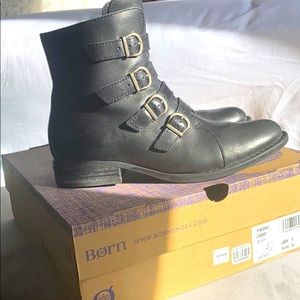 Born Cardi Black Booties